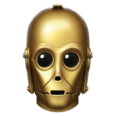 c3po head sticker