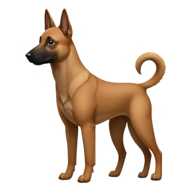Belgian malinois sticker