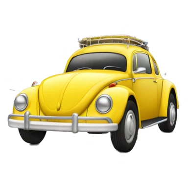 Emma Swan’s yellow bug car  sticker