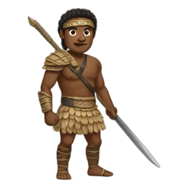 Fijian Warrior sticker
