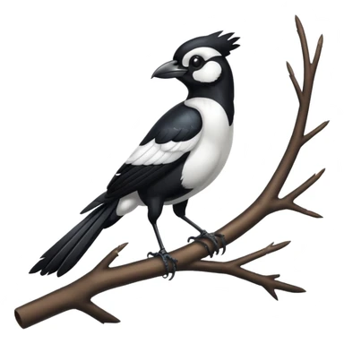 Magpie sticker