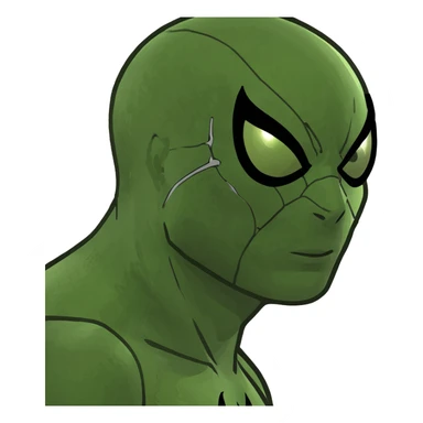 All emojis recreated as Spider-Man  sticker