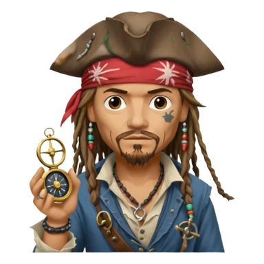 captain jack sparrow sticker