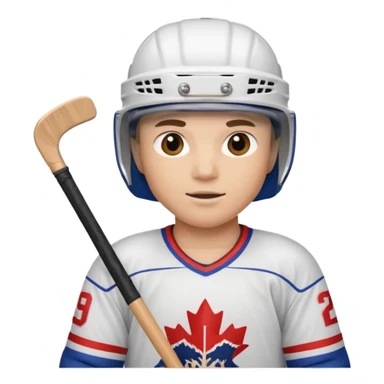 Hockey sur glace joueur  sticker