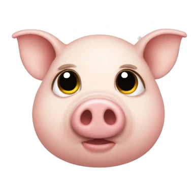 Pig nose cute sticker