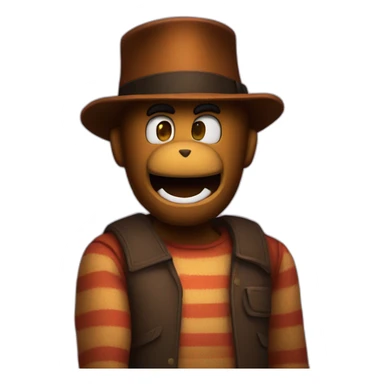 5 NIGHTS FREDDY sticker