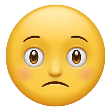 make a classic yellow circle emoji based on this phrase "I have felt anxious about my futere since the start of the year" sticker
