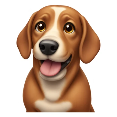 Fat sausage dog  sticker
