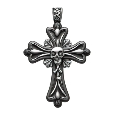 Chrome hearts cross sticker