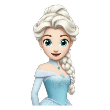 Reine des neiges  sticker