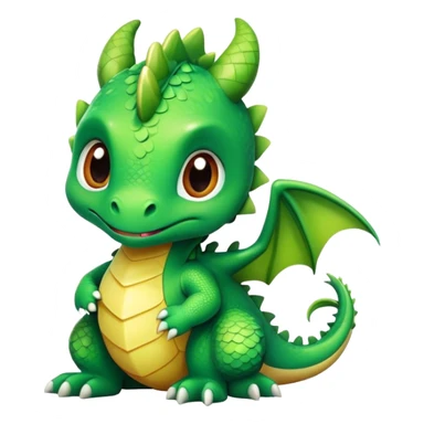 Baby dragon sticker