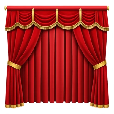 create a series of images for Theatre soft goods Inventory showing theatre curtains sticker