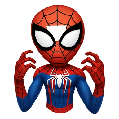 Spider-Man emoji sticker