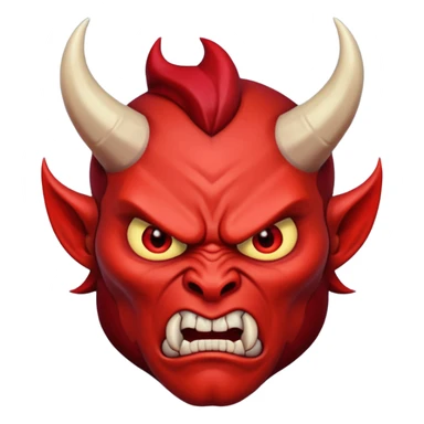 Angry hello devil 👿 sticker