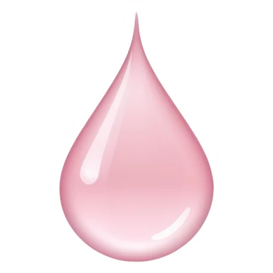 pastel pink water sticker