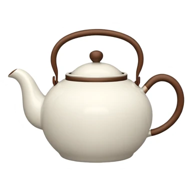 Teapot sticker
