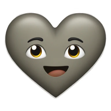 Heart becoming stone sticker