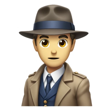 Detective Dick Gumsh Ace Attorney sticker