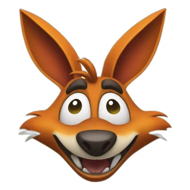 Bandicoot Crash Bandicoot sticker