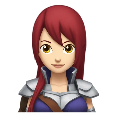 Erza Scarlett sticker