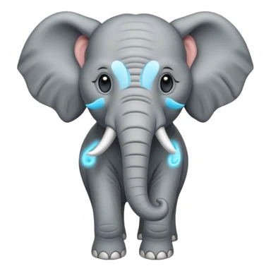 elephant aur giffre hybride sticker