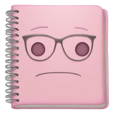 pastel pink journal sticker