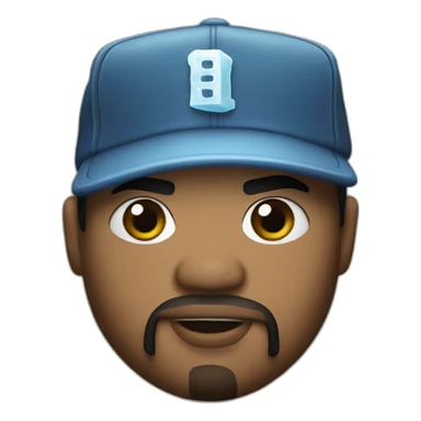 Ice cube, rapper sticker