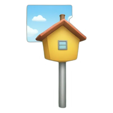 Location sign sticker