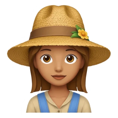 chapeau luffy one pièce  sticker
