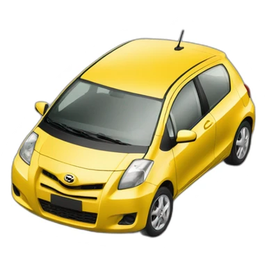 toyota yaris 2006 sticker