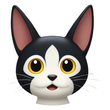 Jiji from Studio Ghibli sticker