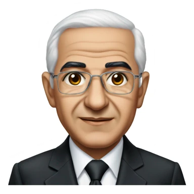 President of Algeria Abdelmadjid Tebboune  sticker