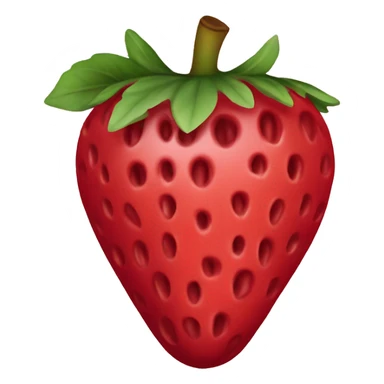 Fraise burgundy sticker