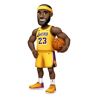 make lebron  sticker