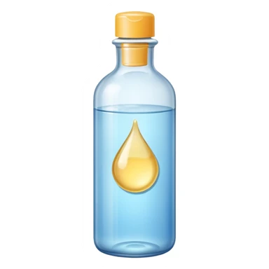 Baby oil sticker