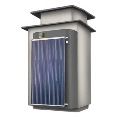 solar heater sticker