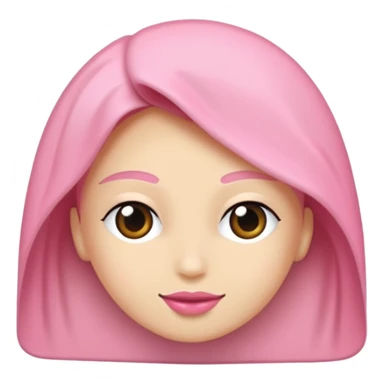 🥳🎀 pembe bir tokasını takan bey kızın elinde bir hediye var sticker