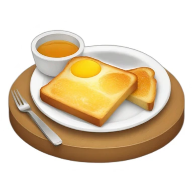 continental breakfast sticker