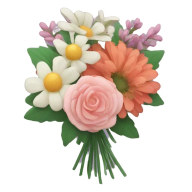 floral bouquet sticker