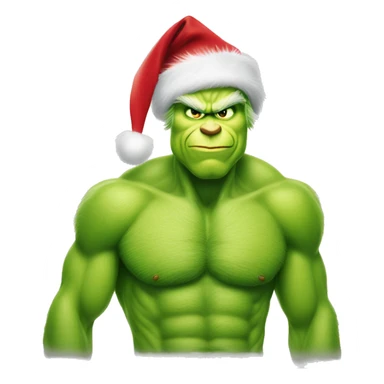 henry cavill as grinch sticker