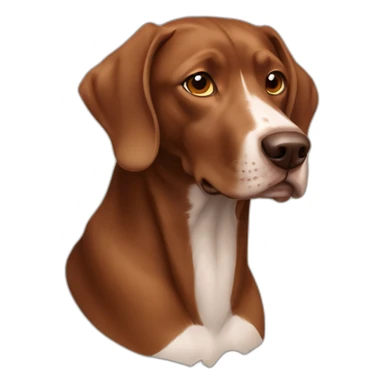 magyar viszla-brown sticker