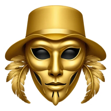 DJ Claptone mask sticker