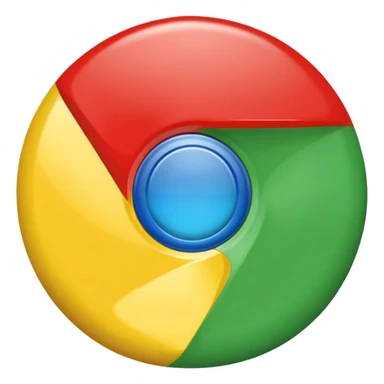 google chrome logo sticker