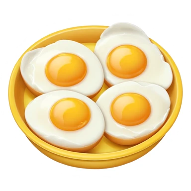 cooked eggs sticker