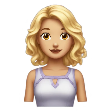 Charlotte au fraise sticker