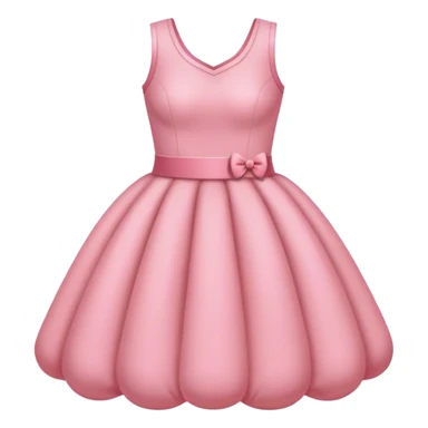 Pink puff dress miu miu sticker
