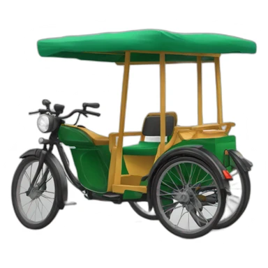Bangladeshi rickshaw sticker