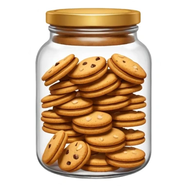 biscoff jar sticker