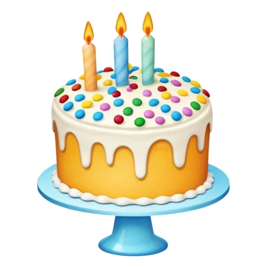 Cake by the ocean sticker