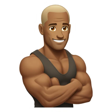 David goggins with a log sticker